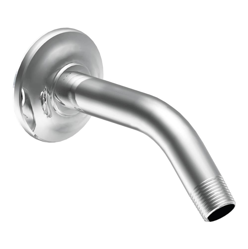 Moen - Icon 6-Inch Shower Arm, Chrome - Chrome