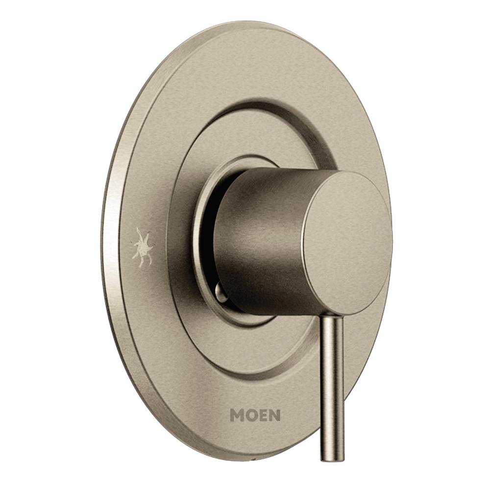 Moen - Align Moentrol Volume Control Modern Shower Valve Trim Kit, Valve Required, Brushed Nickel - Brushed Nickel