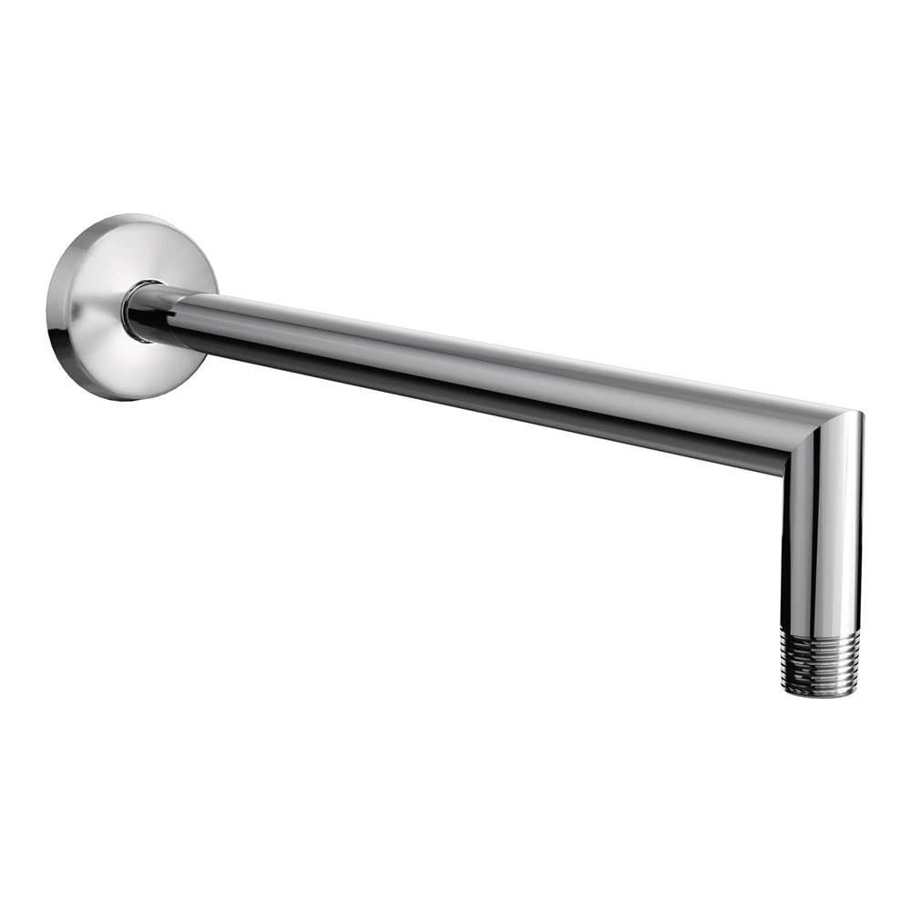 Moen - Arris 14-Inch Rainshower Straight Shower Arm and Flange, Chrome - Chrome
