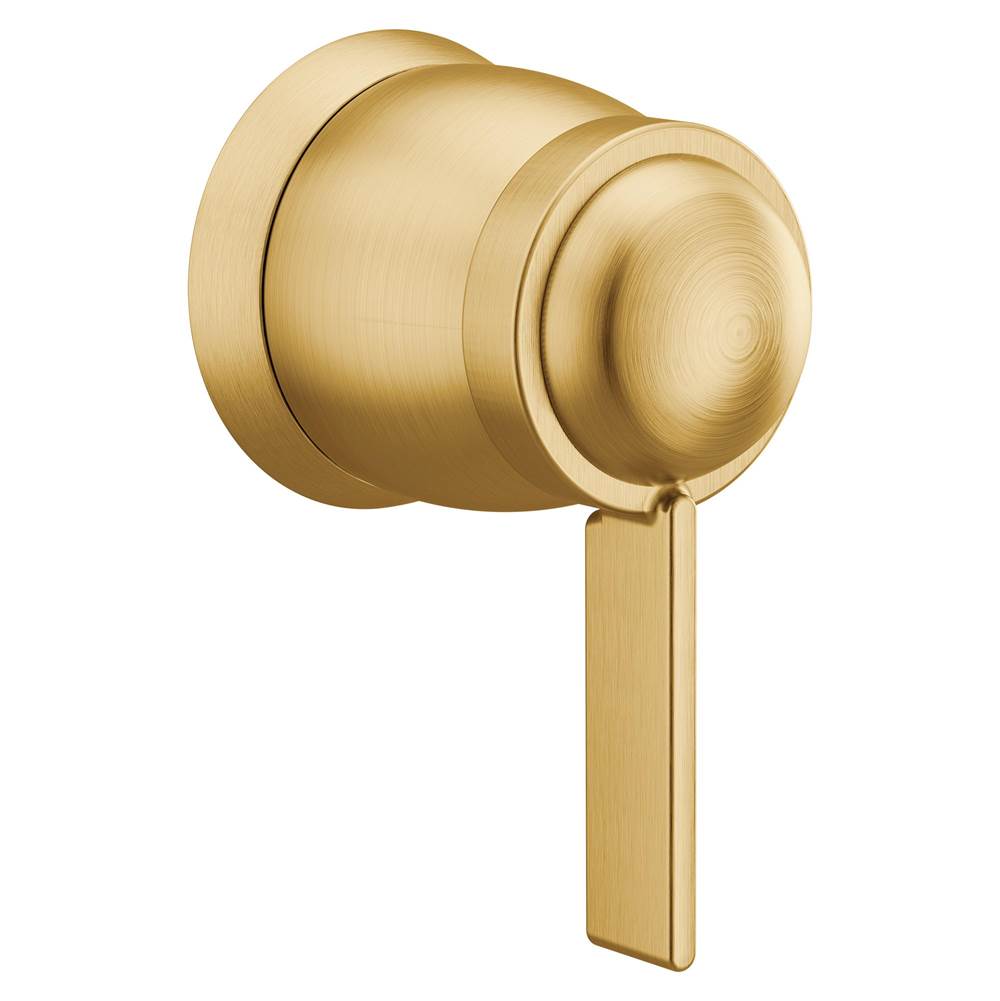 Moen - Cia 1-Handle Volume Control Valve Trim Kit in Brushed Gold (Valve Sold Separately) - Brushed Gold