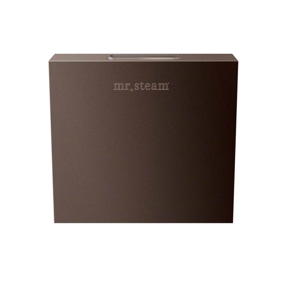 Mr. Steam - Aroma Designer 3 in. W. Steamhead with AromaTherapy Reservoir in Square Oil Rubbed Bronze - Oil Rubbed Bronze