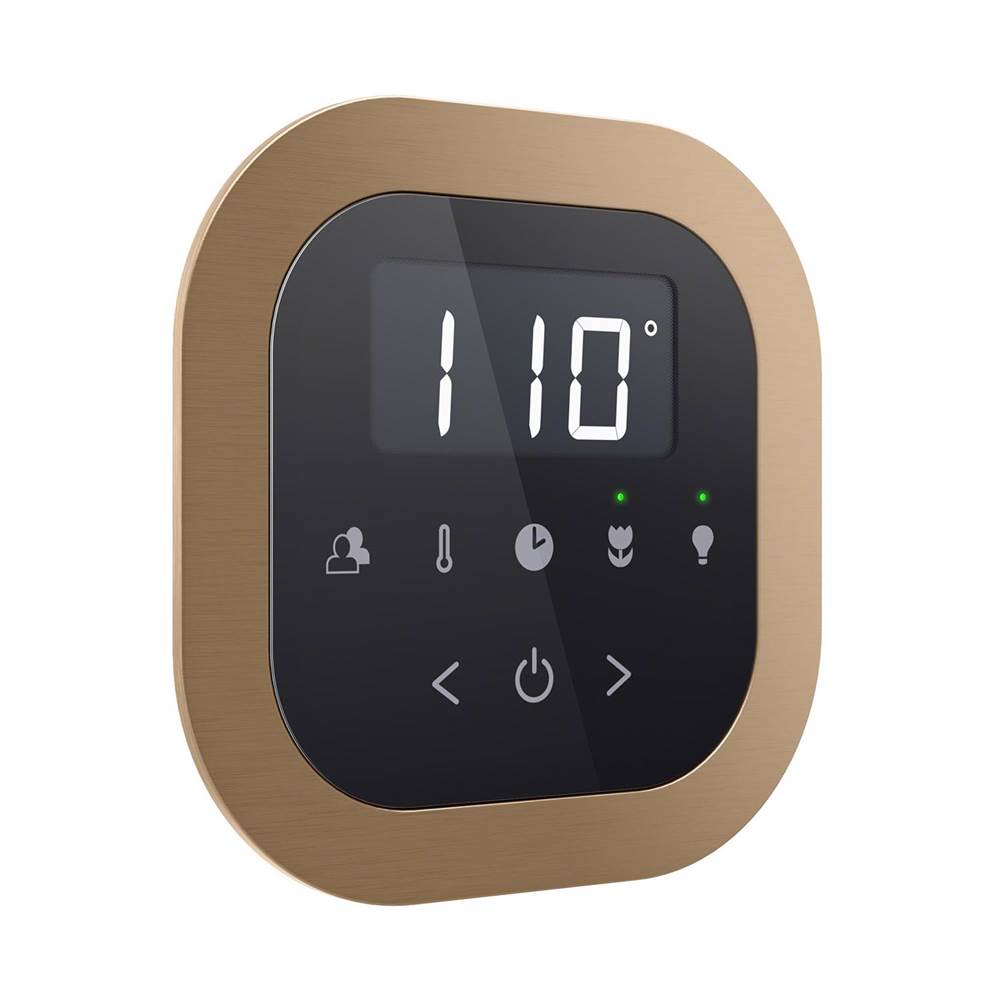 Mr. Steam - AirTempo , FLUSH MNT KIT RD BB - Brushed Bronze