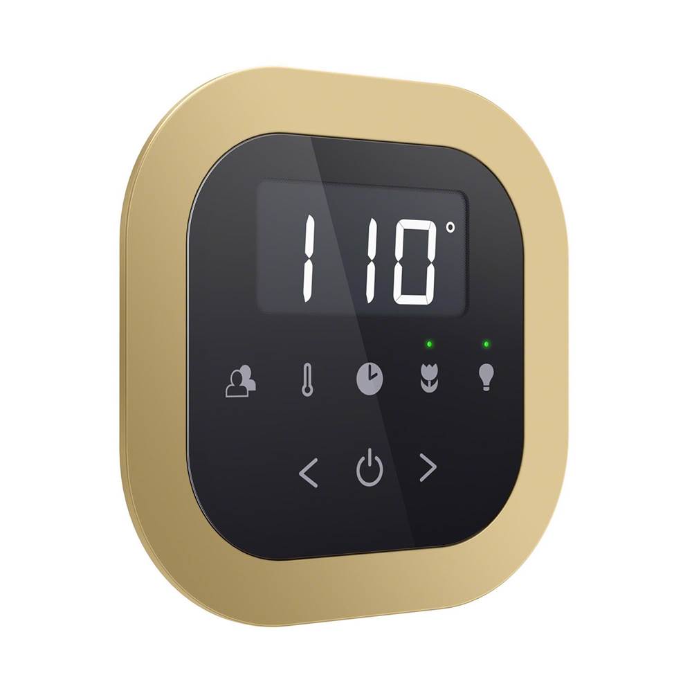 Mr. Steam - AirTempo , FLUSH MNT KIT RD SB - Satin Brass