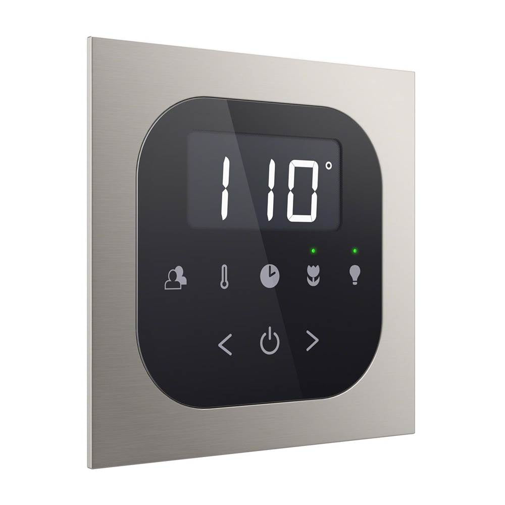 Mr. Steam - AirTempo , FLUSH MNT KIT SQ BN - Brushed Nickel