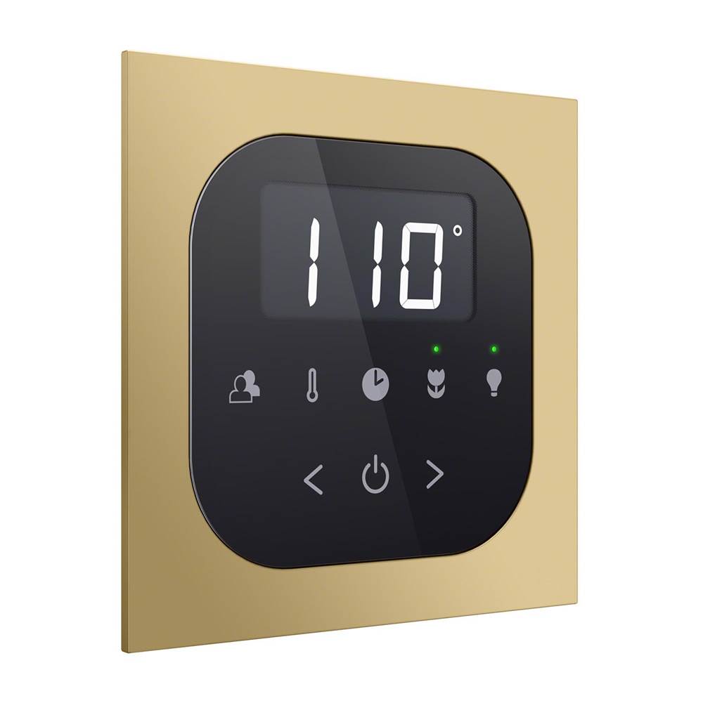 Mr. Steam - AirTempo , FLUSH MNT KIT SQ SB - Satin Brass