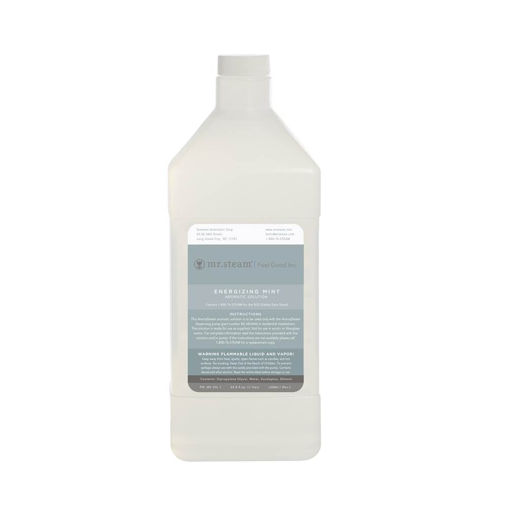 Mr. Steam - Mint Essential Aroma Oil in 1 Liter Gallon