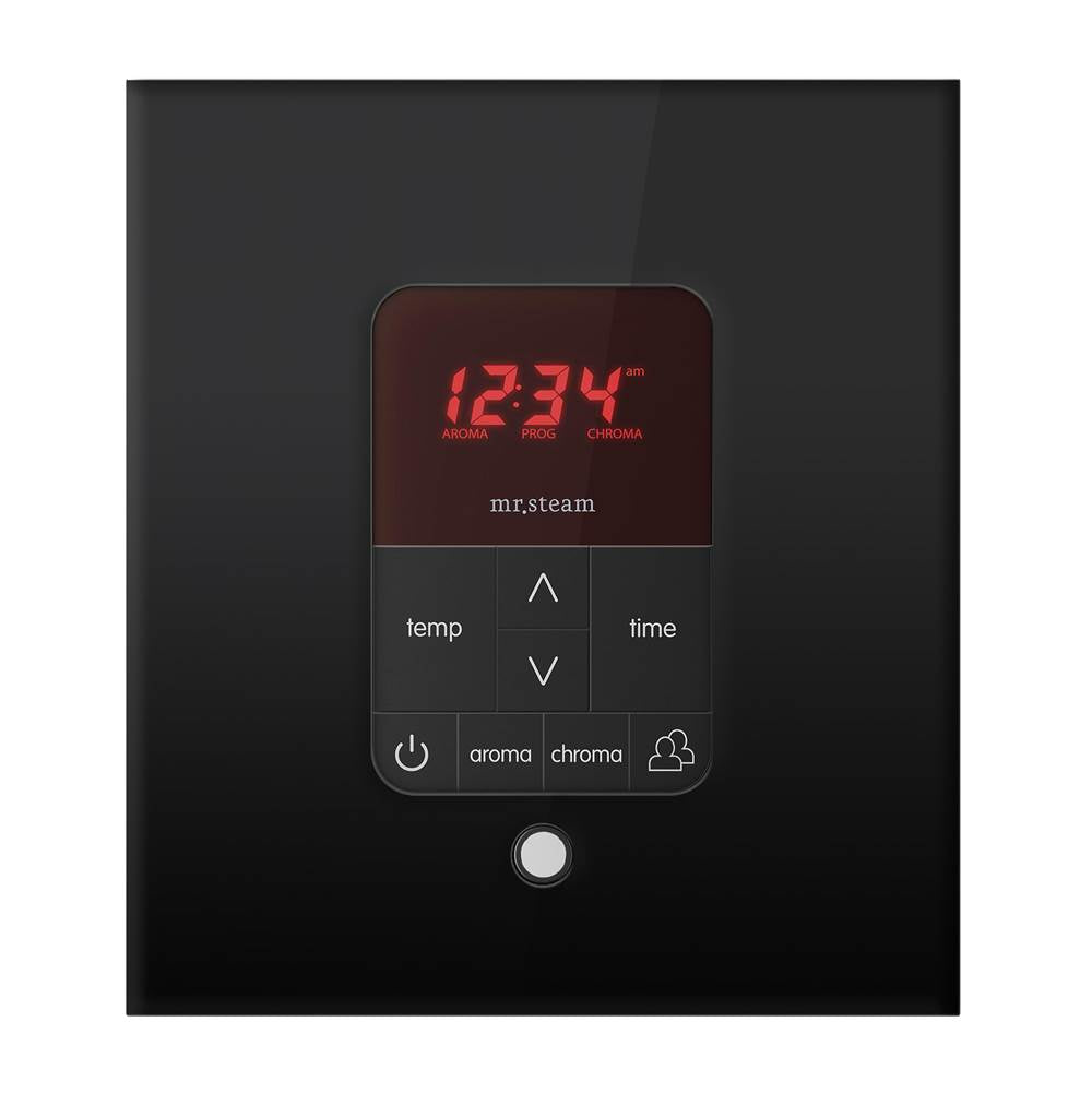 iTempoPlus Steam Shower Control and Aroma Designer SteamHead in Square Brushed Bronze