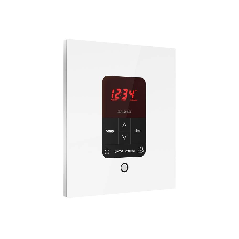 iTempoPlus Steam Shower Control and Aroma Designer SteamHead in Square Brushed Bronze