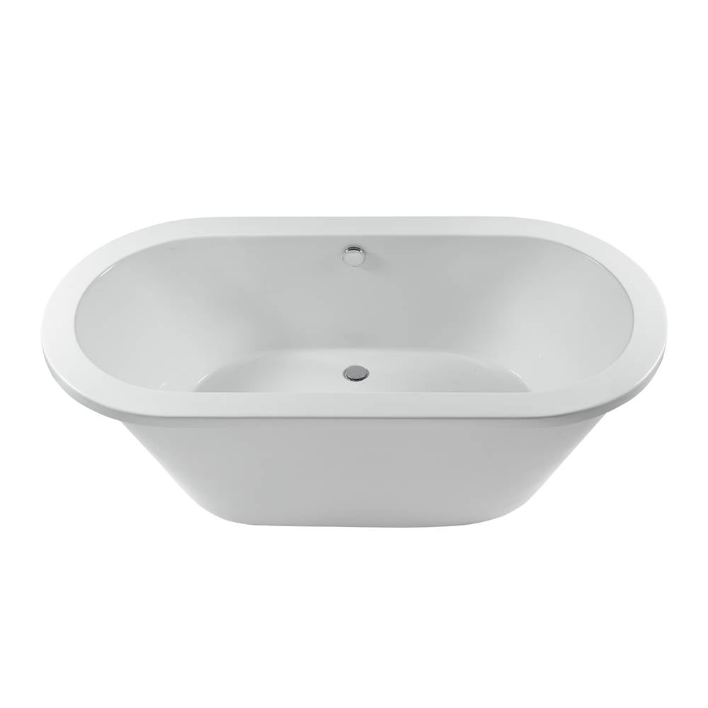 MTI Baths - NEW YORKER 6 ACRYLIC CXL FREESTANDING SOAKER - WHITE (71.875X36) - White