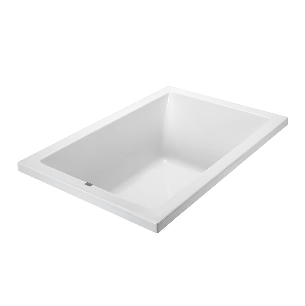 MTI Baths - ANDREA 25 ACRYLIC CXL DROP IN SOAKER - WHITE (48x32) - White