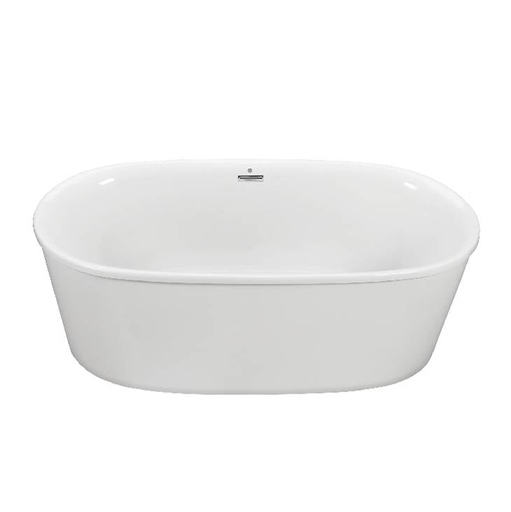 MTI Baths - ADEL 3 ACRYLIC CXL FREESTANDING SOAKER - WHITE (66X31) - White