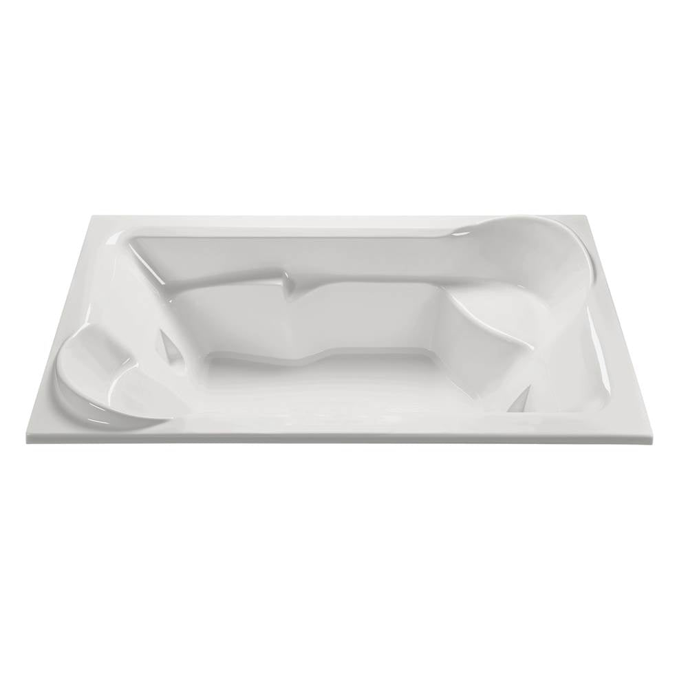 MTI Baths - SIESTA ACRYLIC CXL DROP IN WHIRLPOOL - WHITE (79.5X48) - White