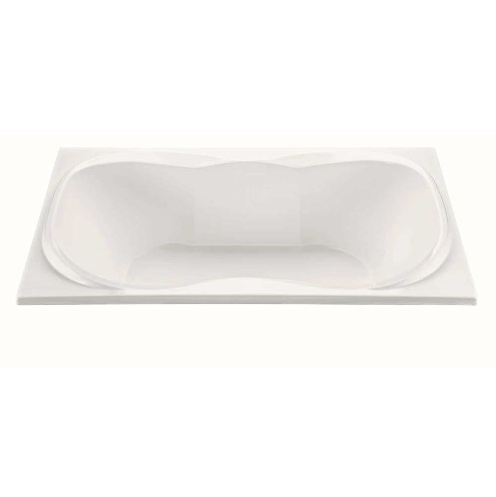MTI Baths - TRANQUILITY 2 DOLOMATTE DROP IN AIR BATH ELITE/MICROBUBBLES - WHITE (72X42) - Matte White