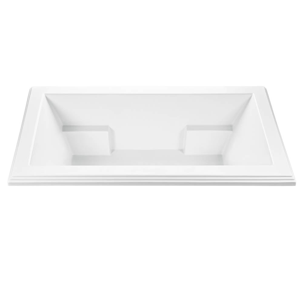 MTI Baths - MADELYN 1 ACRYLIC CXL DROP IN SOAKER - WHITE (71.625X41.75) - White