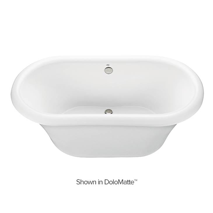 MELINDA 4 ACRYLIC CXL FREESTANDING AIR BATH - BISCUIT (65.5X35)