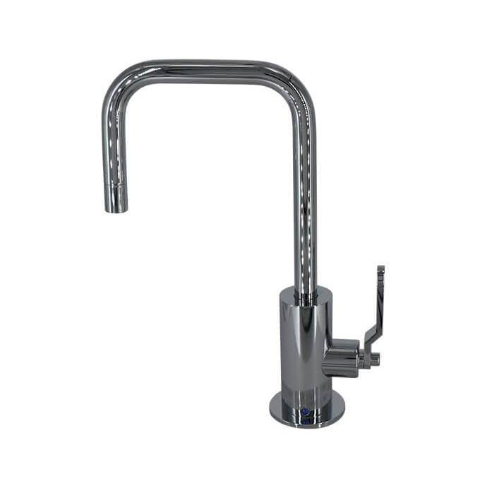 Mountain Plumbing - Point-of-Use Drinking Faucet with Contemporary Round Body & Industrial Lever Handle (90° Spout) - Venetian Bronze