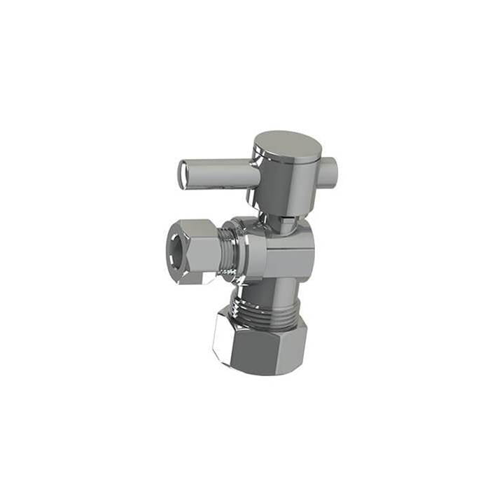 Mountain Plumbing - Mini Lever Handle with 1/4 Turn Ball Valve - Lead Free - Angle (1/2'' Compression) - Venetian Bronze