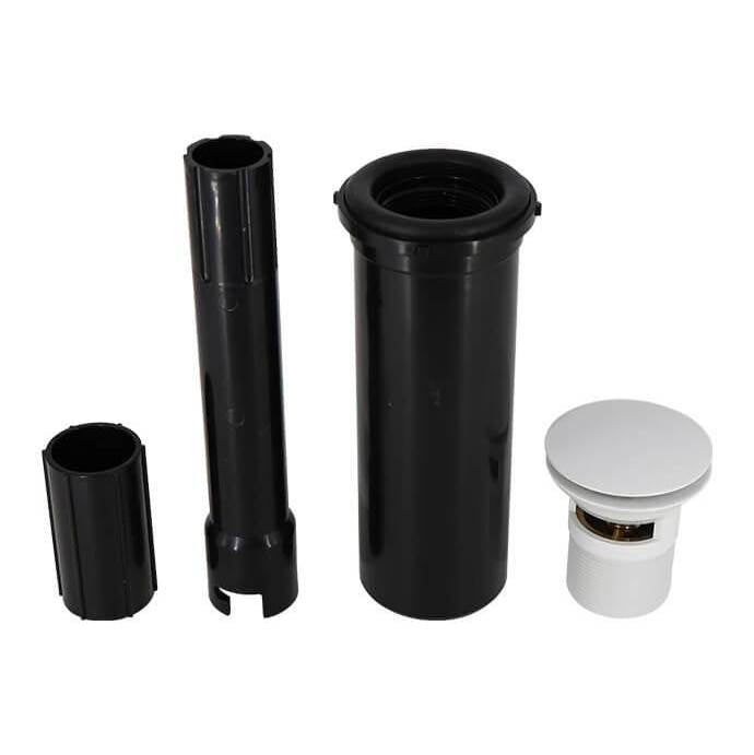 Mountain Plumbing - Tub Docking Station 1/4 Freestanding Tub Drain Rough-In 1/4 Trim Kit with Overflow - Venetian Bronze