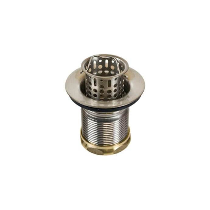 Mountain Plumbing - 2-1/2'' Brass Bar/Prep Strainer with Lift-Out Basket