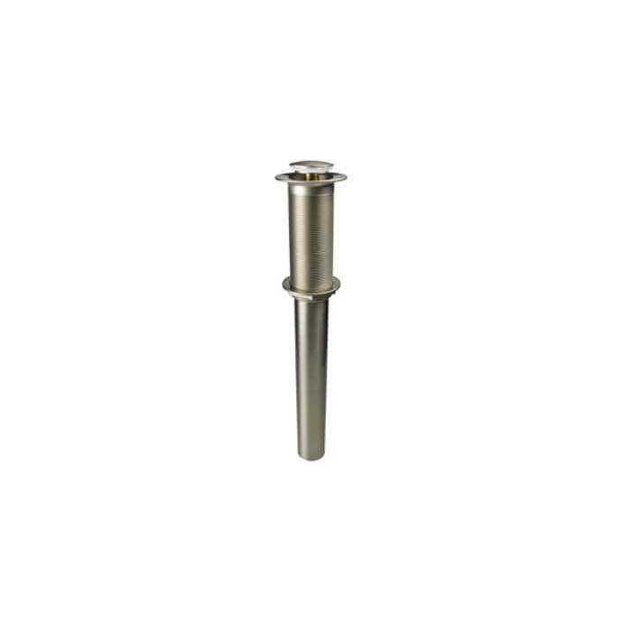 Mountain Plumbing - EZ-CLICKE Soft Touch Round Lavatory Drain - without Overflow - Black Nickel