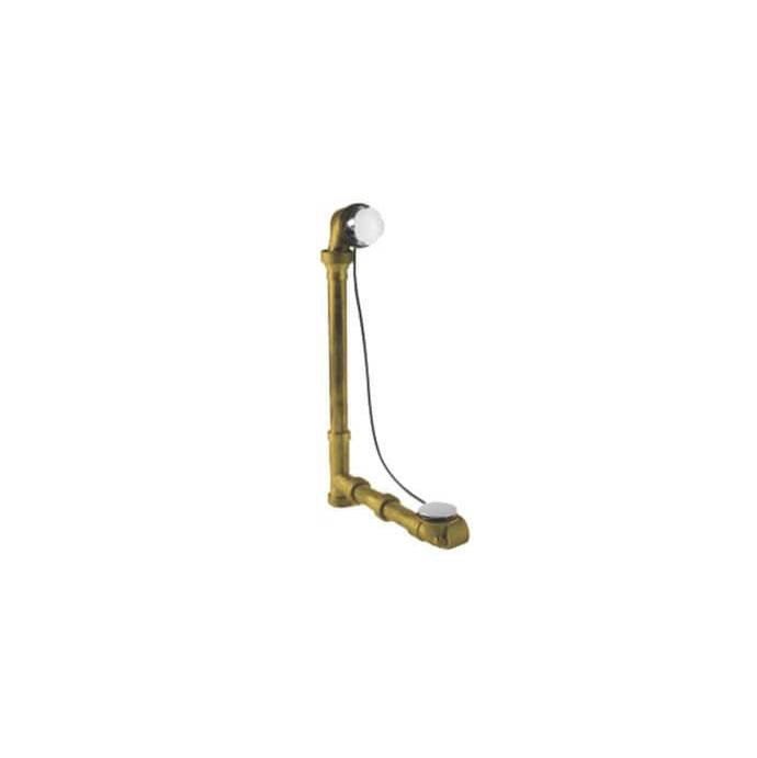 Mountain Plumbing - Brass Body Cable Operated Bath Waste & Overflow Drain with Patented Flexible Overflow Neck for 22'' Tub - Venetian Bronze