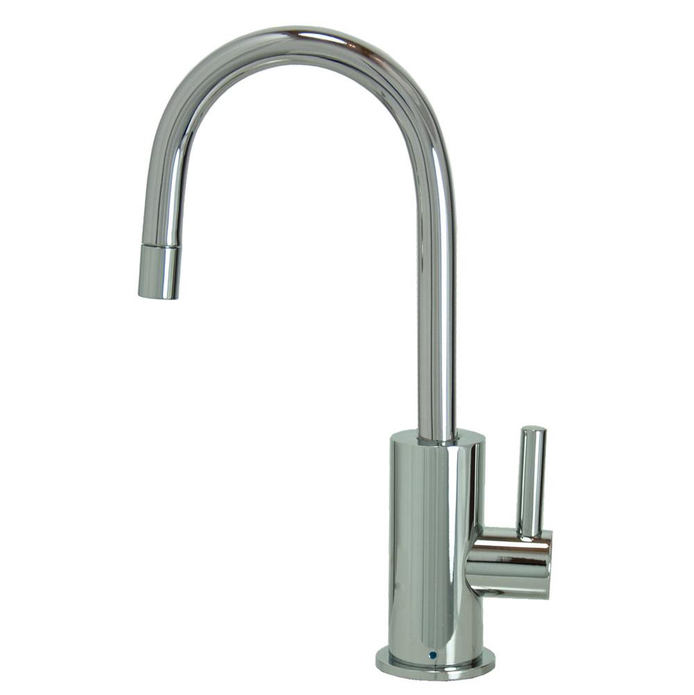 Mountain Plumbing - Point-of-Use Drinking Faucet with Contemporary Round Base & Handle & Mountain Pure Water Filtration System - Venetian Bronze