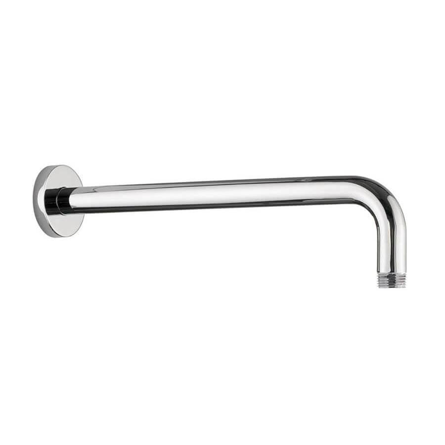 Mountain Plumbing - Curved Round Wall Rain Arm (16'') - Tuscan Brass