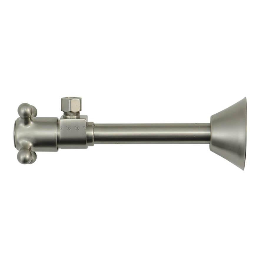 Mountain Plumbing - Brass Cross Handle with 1/4 Turn Ceramic Disc Cartridge Valve - Lead Free - Angle Sweat