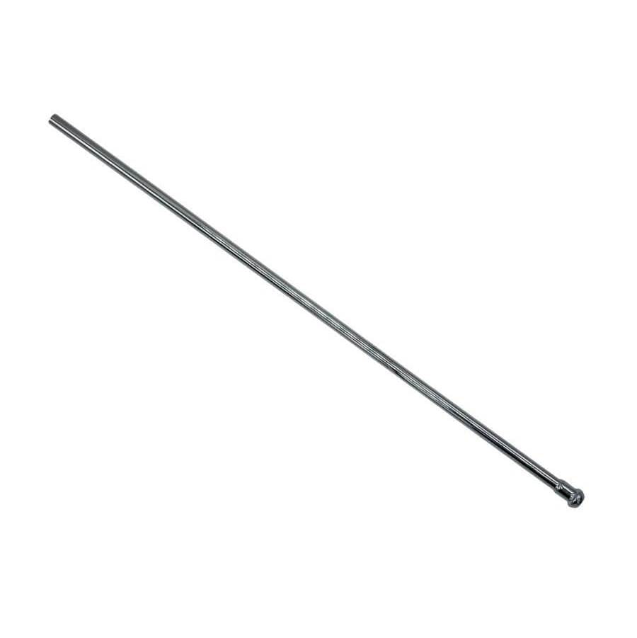 Mountain Plumbing - Bull Nose Supply Tube For Lavatory - 20'' with Metal End Piece - Ice White