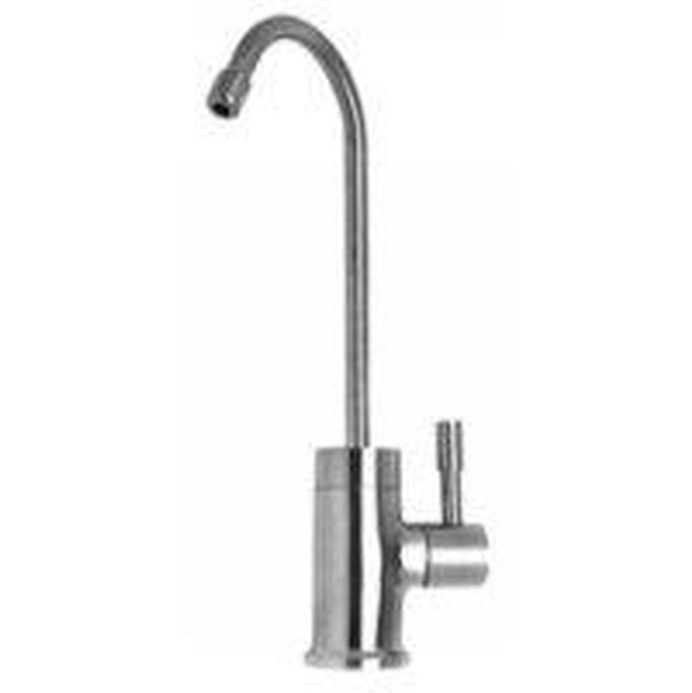 Mountain Plumbing - Point-of-Use Drinking Faucet with Contemporary Round Body & Side Handle - Satin Gold