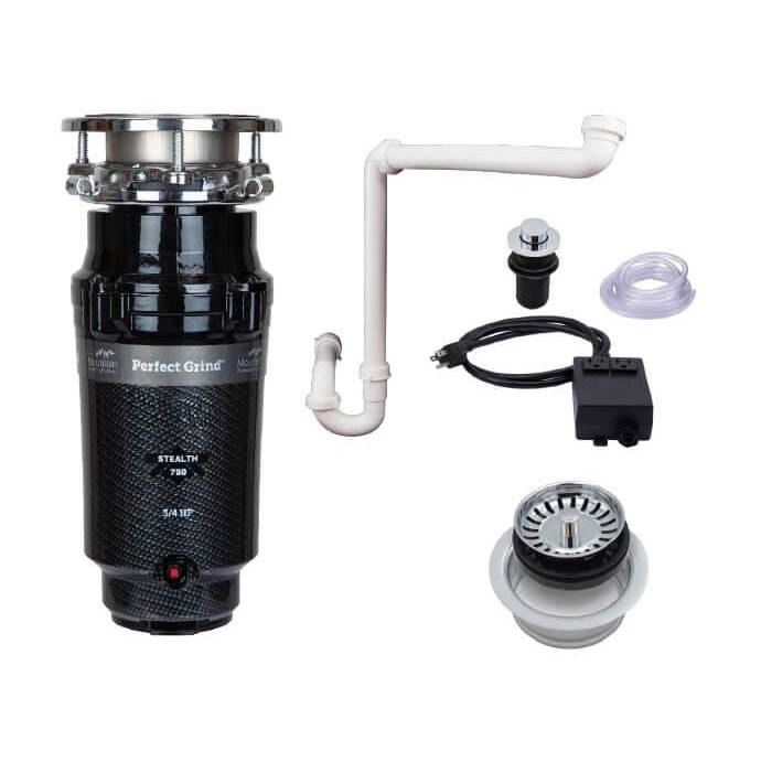 Mountain Plumbing - Single Bowl Deluxe Kitchen Sink Package