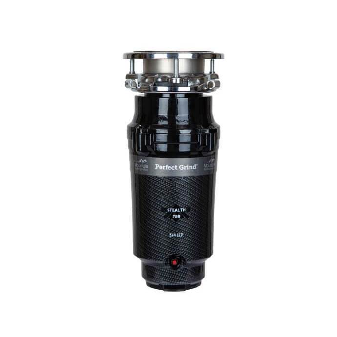 Mountain Plumbing - Perfect Grind STEALTH 750 Waste Disposer - Continuous Feed 3-Bolt Mount 3/4 HP