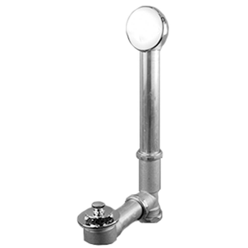 Mountain Plumbing - Deluxe Lift & Turn Style Bath Waste & Overflow Drain (Brass Body) - Weathered Copper