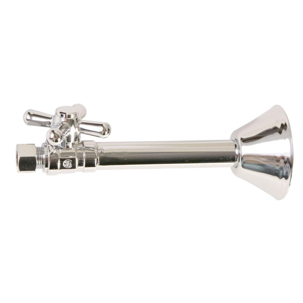 Mountain Plumbing - Brass Cross Handle with 1/4 Turn Ball Valve - Lead Free - Straight Sweat - Venetian Bronze