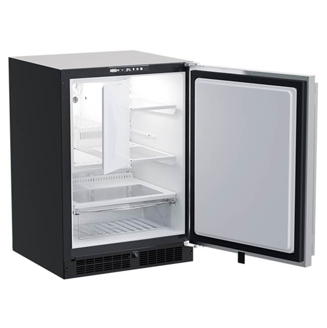 24'' Marvel Refrigerator Freezer, Panel Ready, Solid Door, Reversible Door