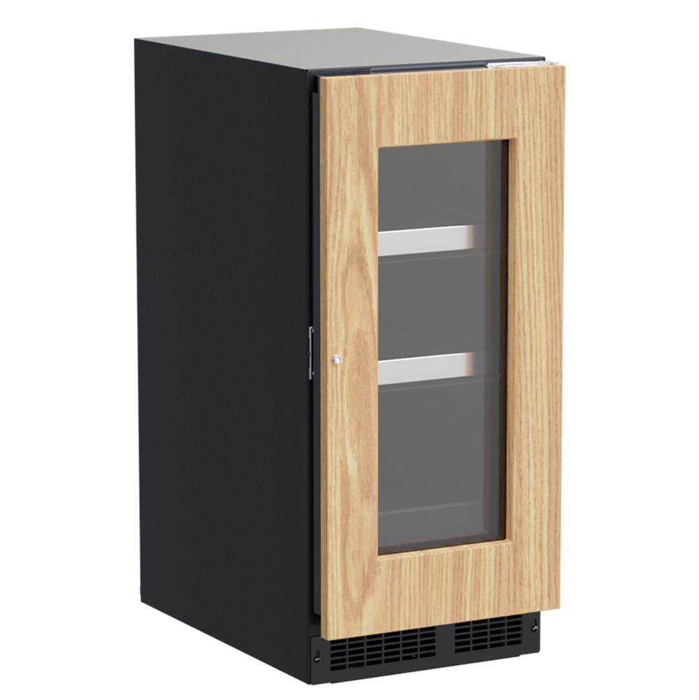 Marvel - 15'' Marvel Professional Beverage Center, Panel Ready, Glass Door, Lock, Reversible Door