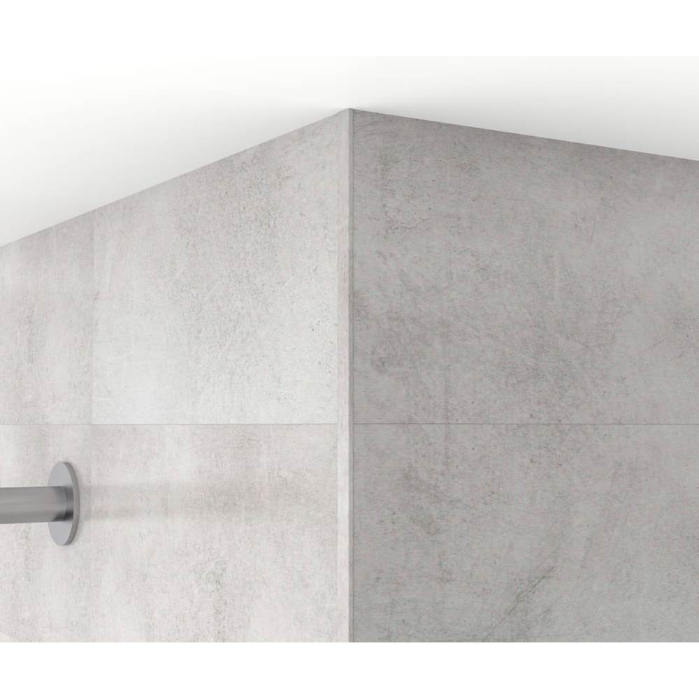 Manhattan Edge Trim 94 in. in Concrete Grey