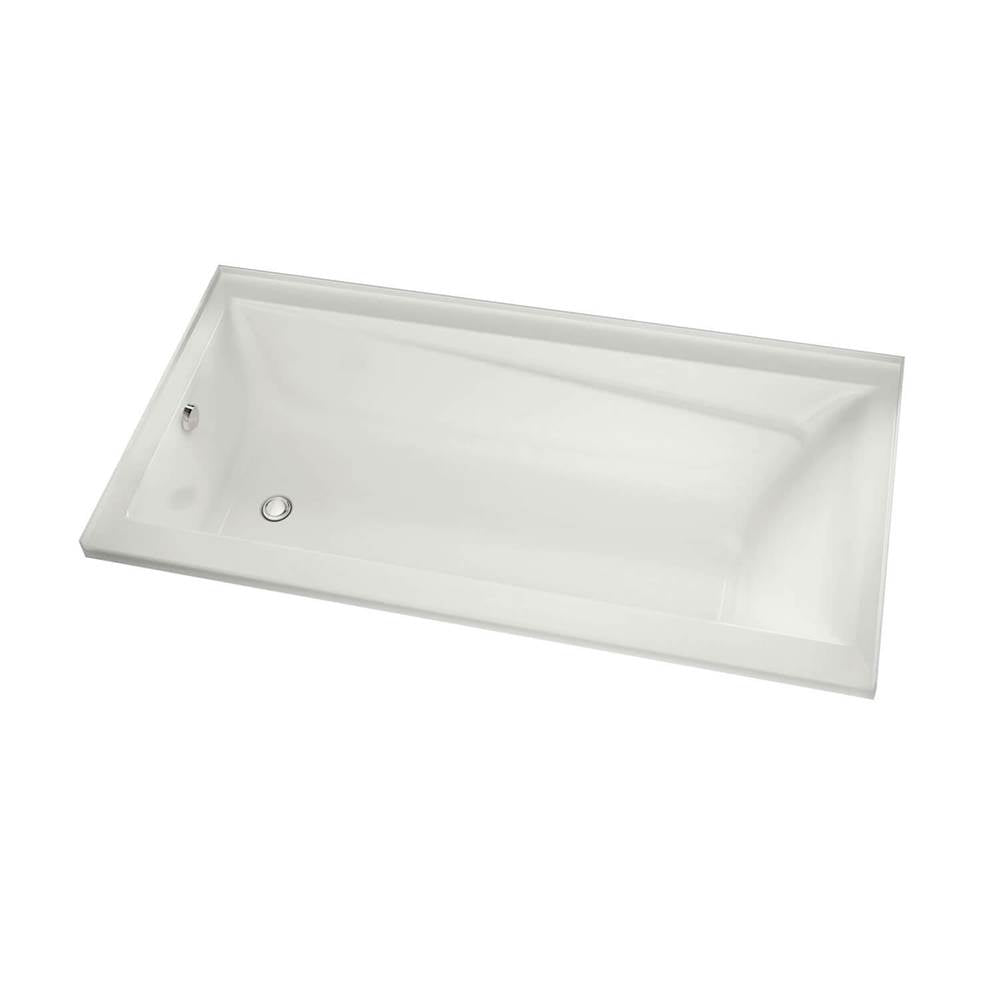 Exhibit 6032 IF Acrylic Alcove Left-Hand Drain Bathtub in White