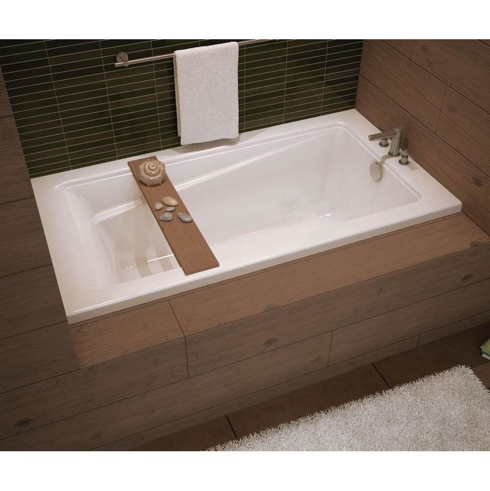 Exhibit 6032 IF Acrylic Alcove Left-Hand Drain Bathtub in White