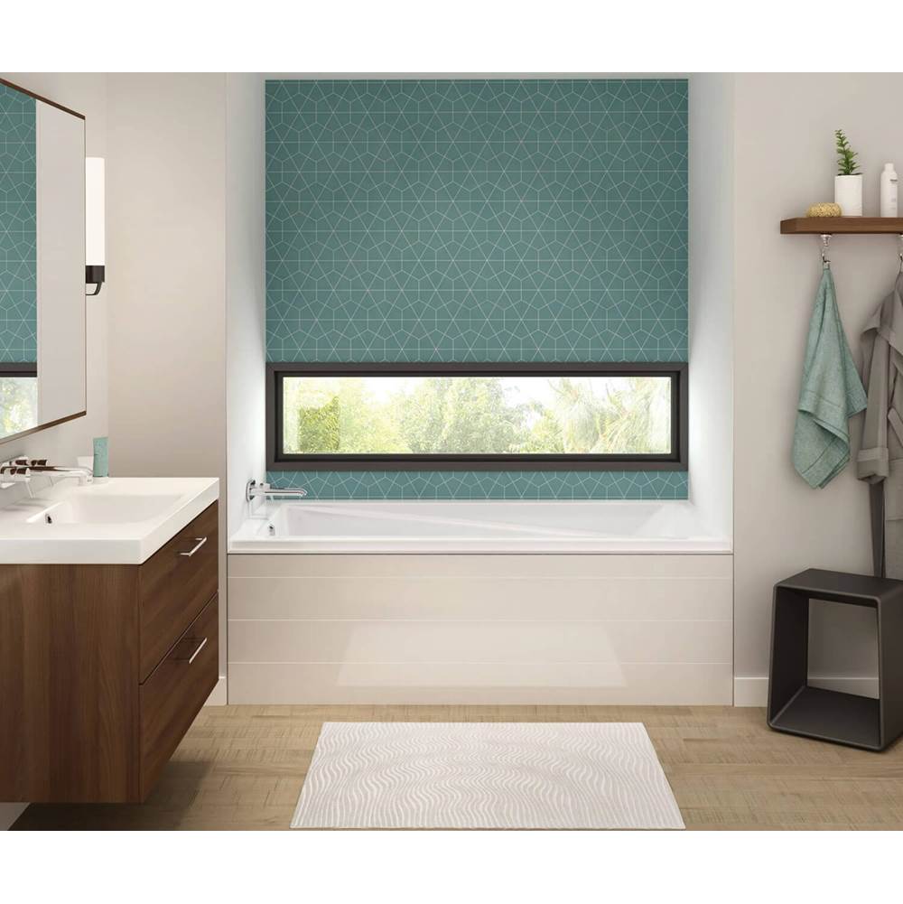 Maax - Exhibit 6032 IF Acrylic Alcove Left-Hand Drain Bathtub in White - White