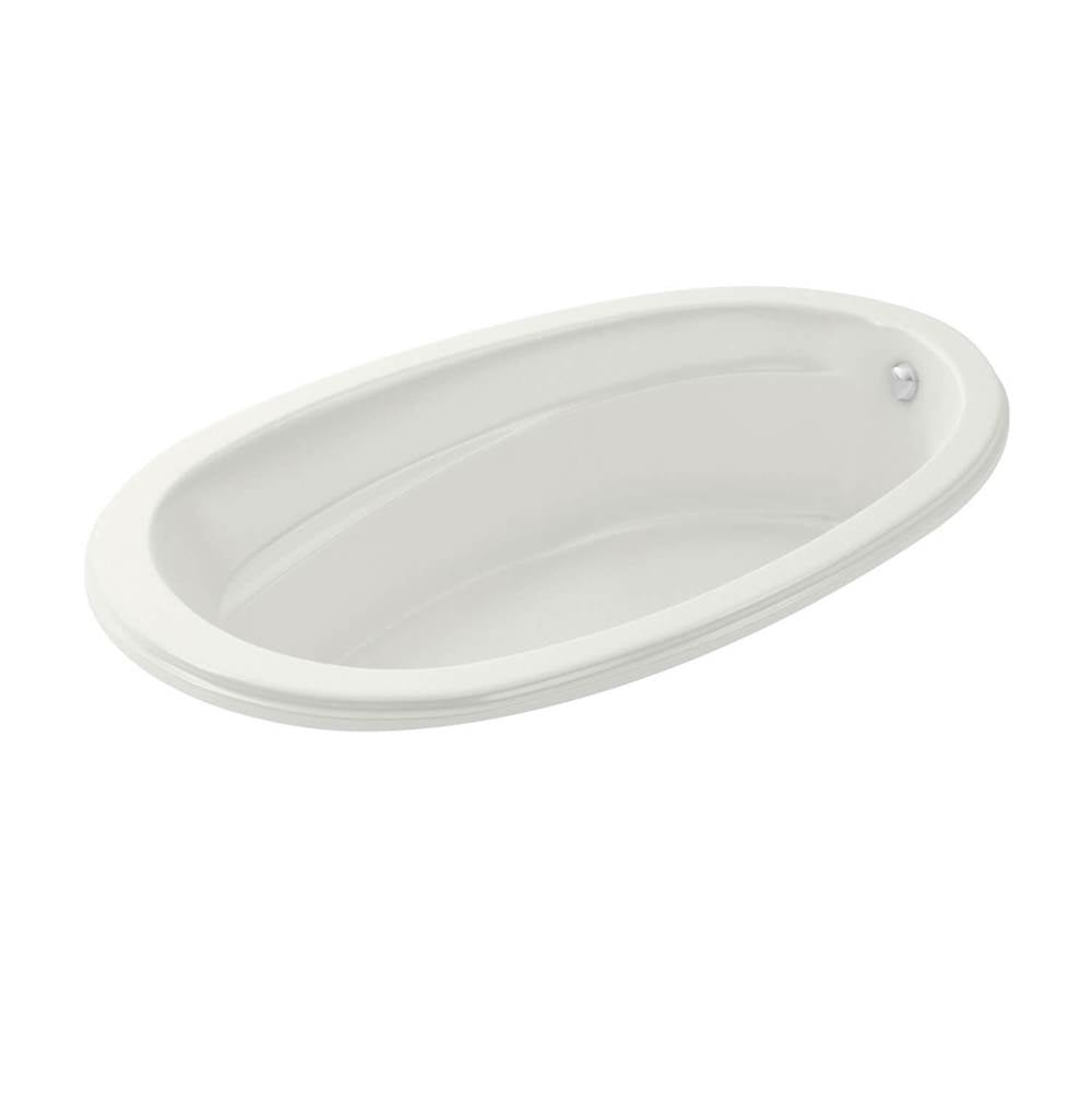 Talma 7242 Acrylic Drop-in End Drain Combined Whirlpool & Aeroeffect Bathtub in White