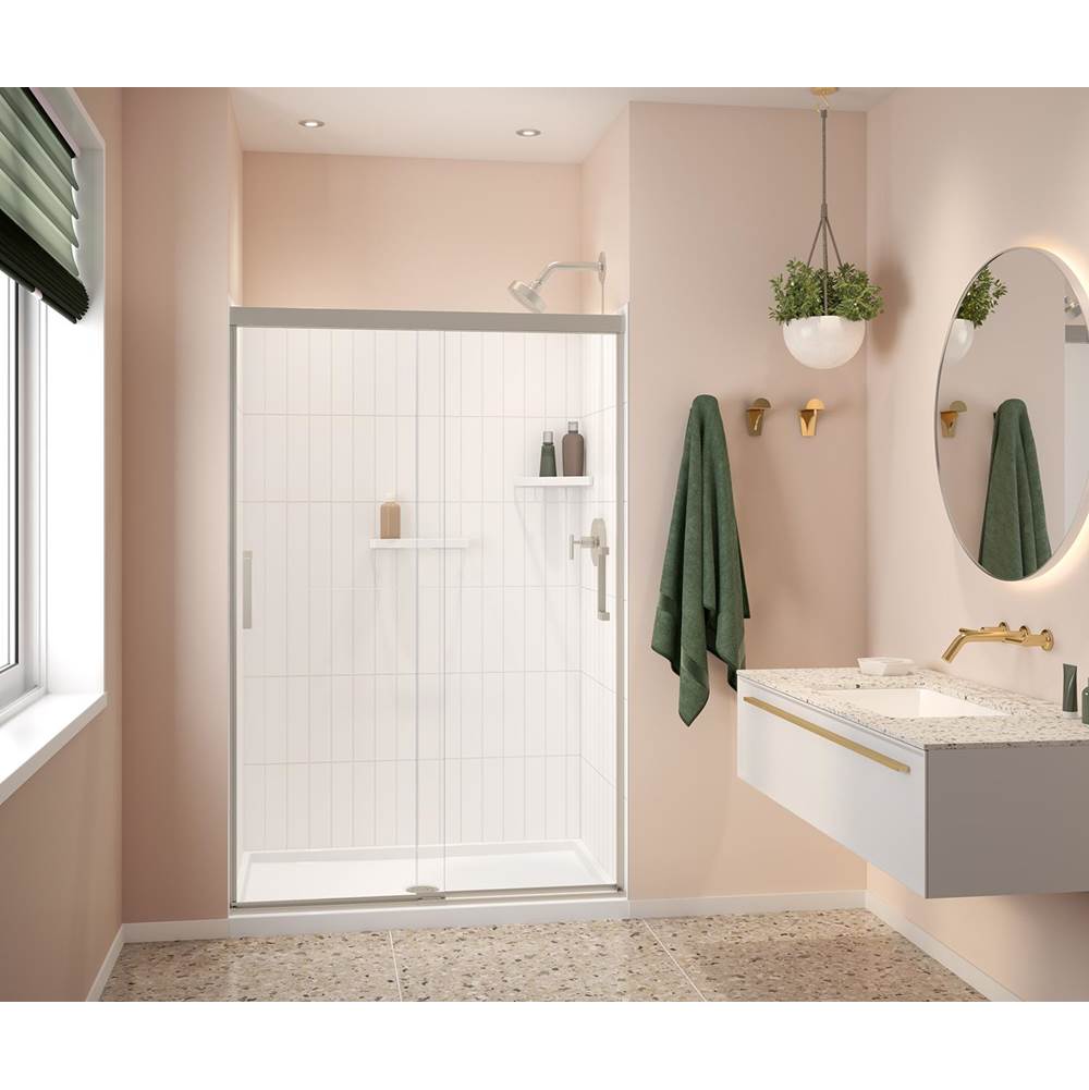 Versaline 48 in. Alcove Wall Kit - Vertical in White