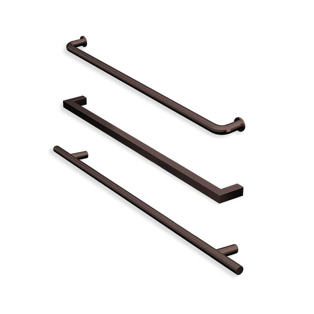 Kameleon 43-47 x 71 in. 6 mm Bypass Shower Door for Alcove Installation with Clear glass in Dark Bronze