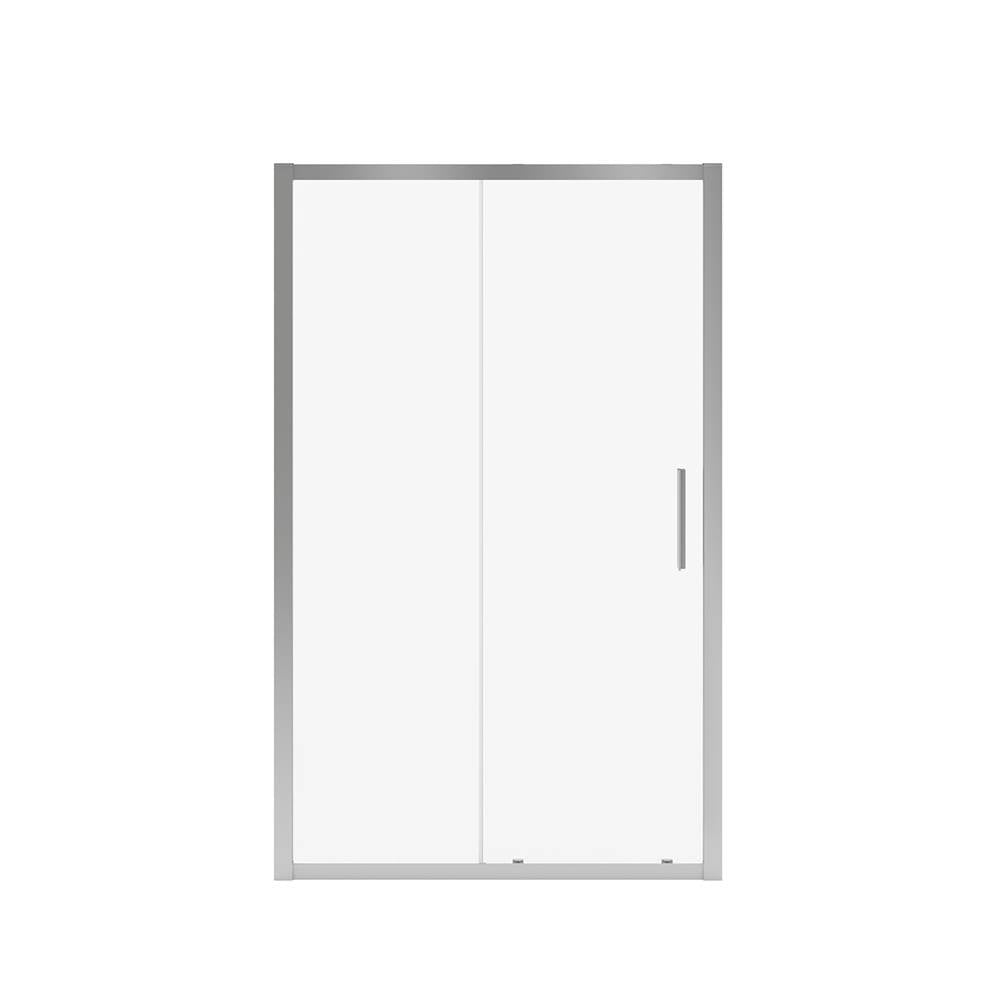 Connect 43.5-45 x 72 in. 6mm Sliding Shower Door for Alcove Installation with Clear glass in Chrome