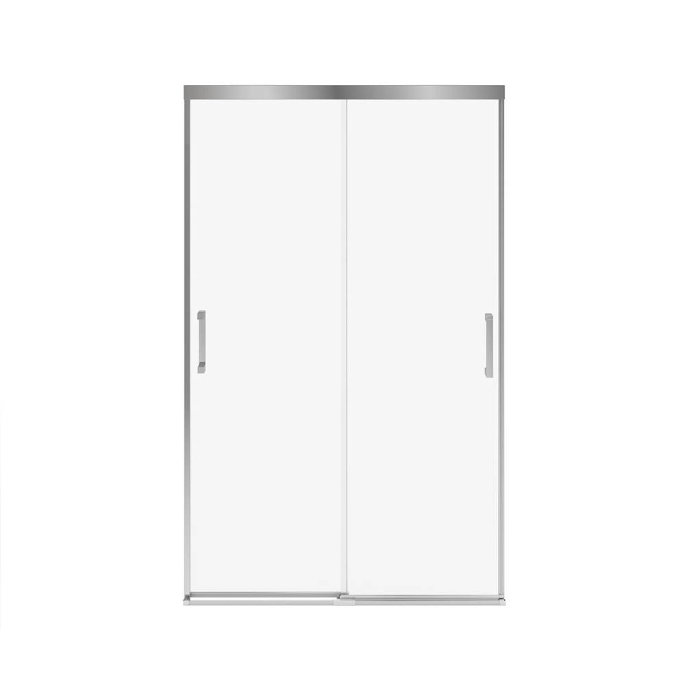 Incognito 76 44-47 x 76 in. 8mm Bypass Shower Door for Alcove Installation with Clear glass in Chrome