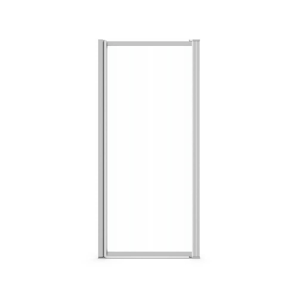 Pivolok 29-30.75 x 64.5 in. Pivot Shower Door for Alcove Installation with Clear glass in Chrome