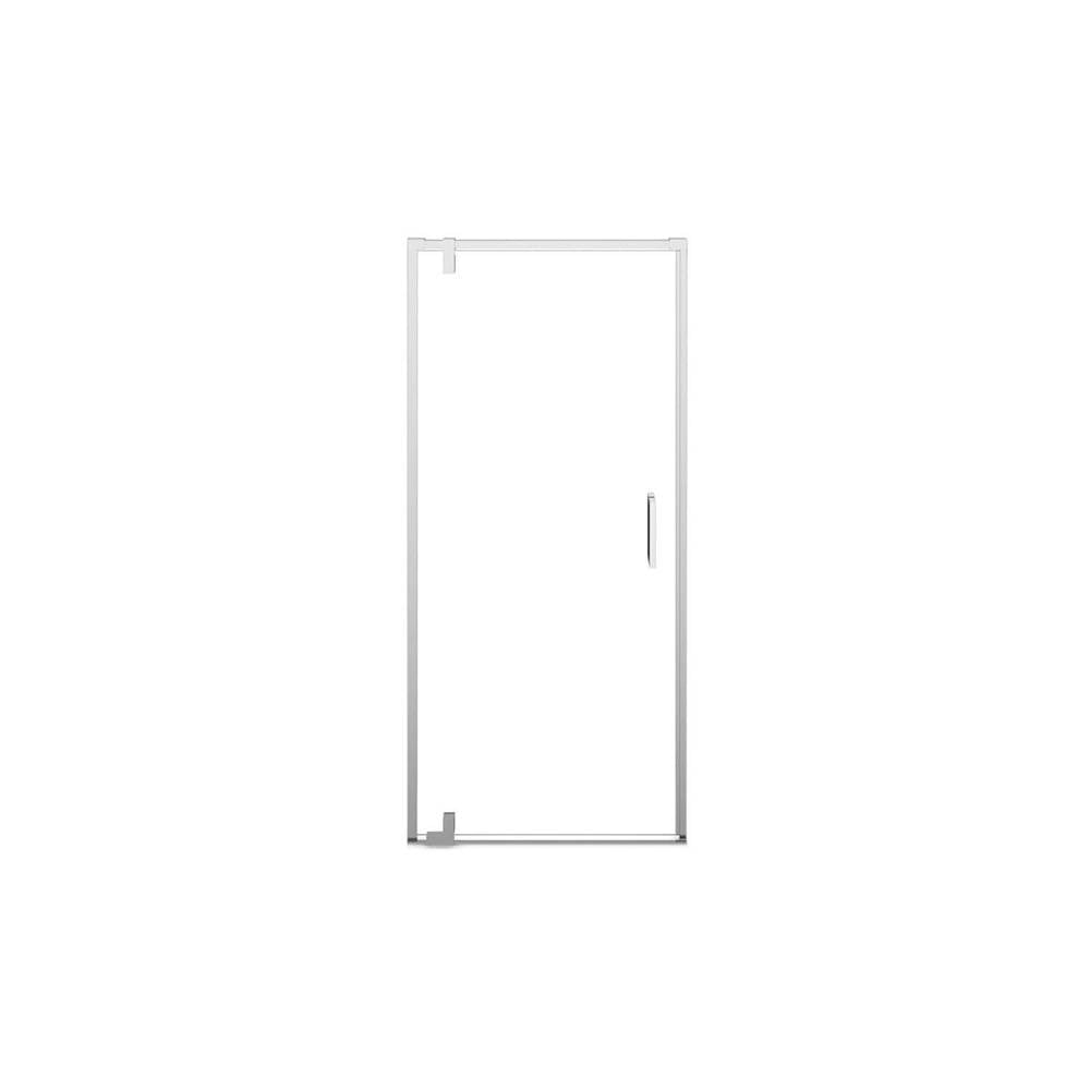 ModulR 34 x 78 in. 8 mm Pivot Shower Door for Alcove Installation with Clear glass in Chrome