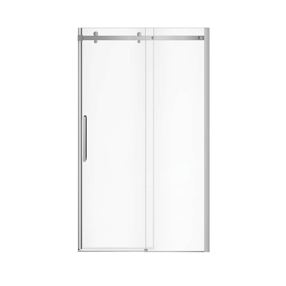 Halo Pro 44.5-47 x 78.75 in. 8mm Sliding Shower Door for Alcove Installation with Clear glass in Chrome