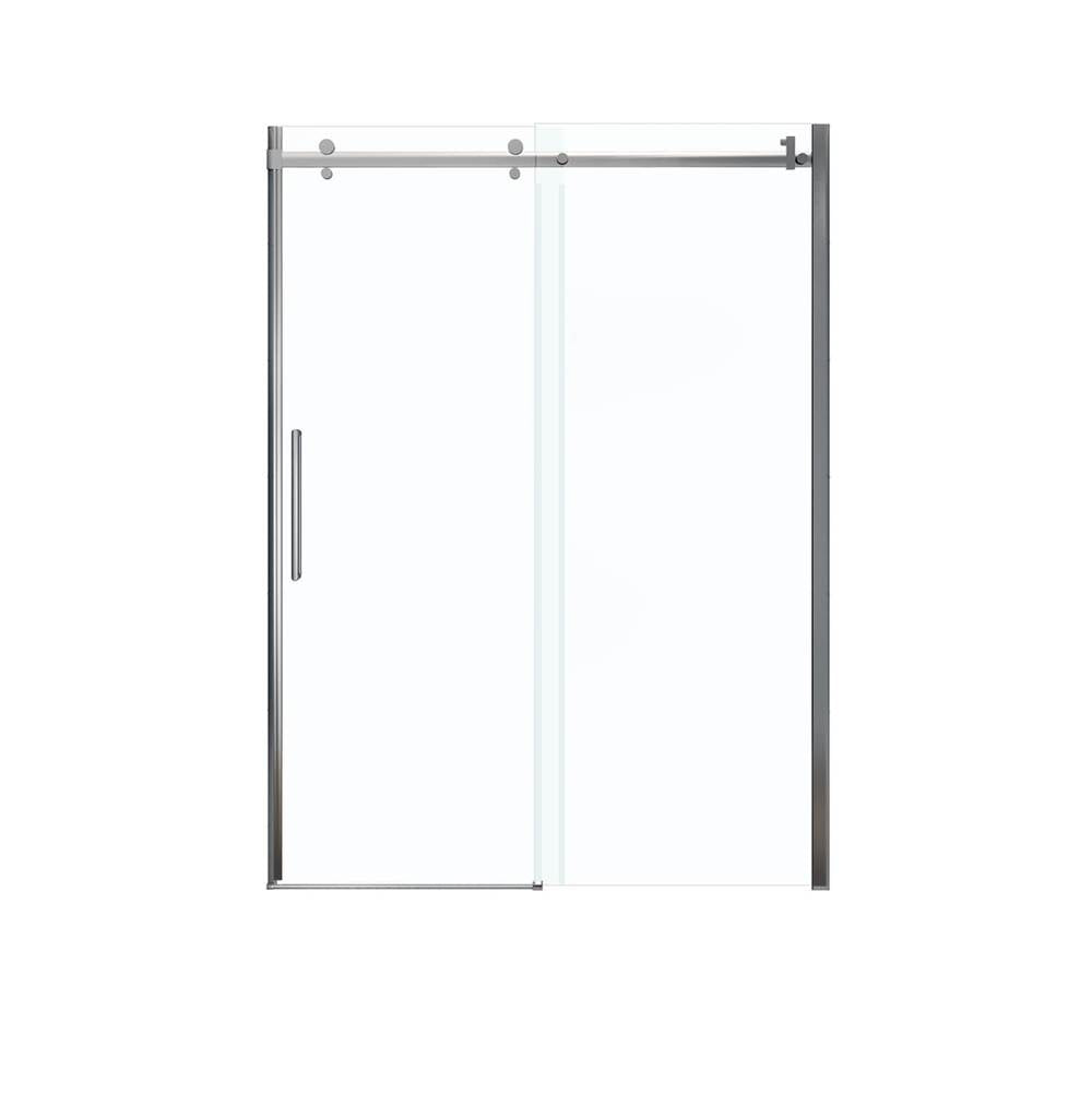 Halo 56.5-59 x 78.75 in. 8mm Sliding Shower Door for Alcove Installation with Clear glass in Chrome