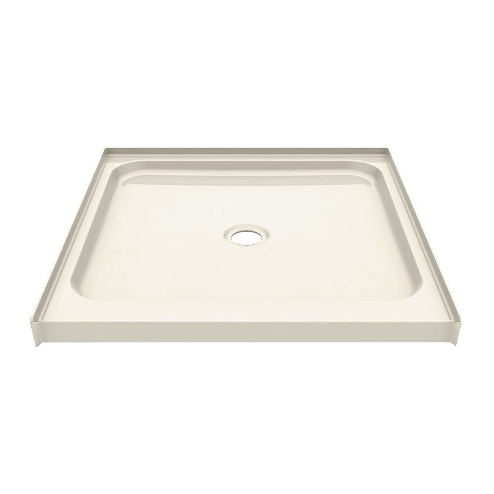 SPL 3232 AFR AcrylX Alcove Shower Base with Center Drain in White